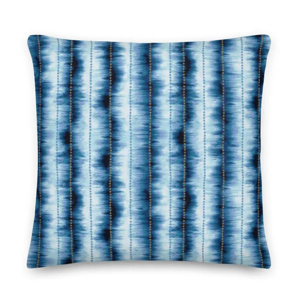 Japanese Shibori Print Pillow & Pillow Cover - The Global Wanderer