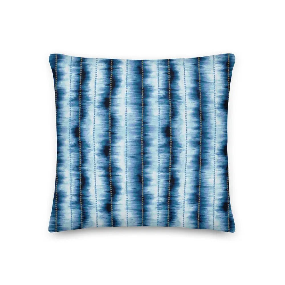 Japanese Shibori Print Pillow & Pillow Cover - The Global Wanderer