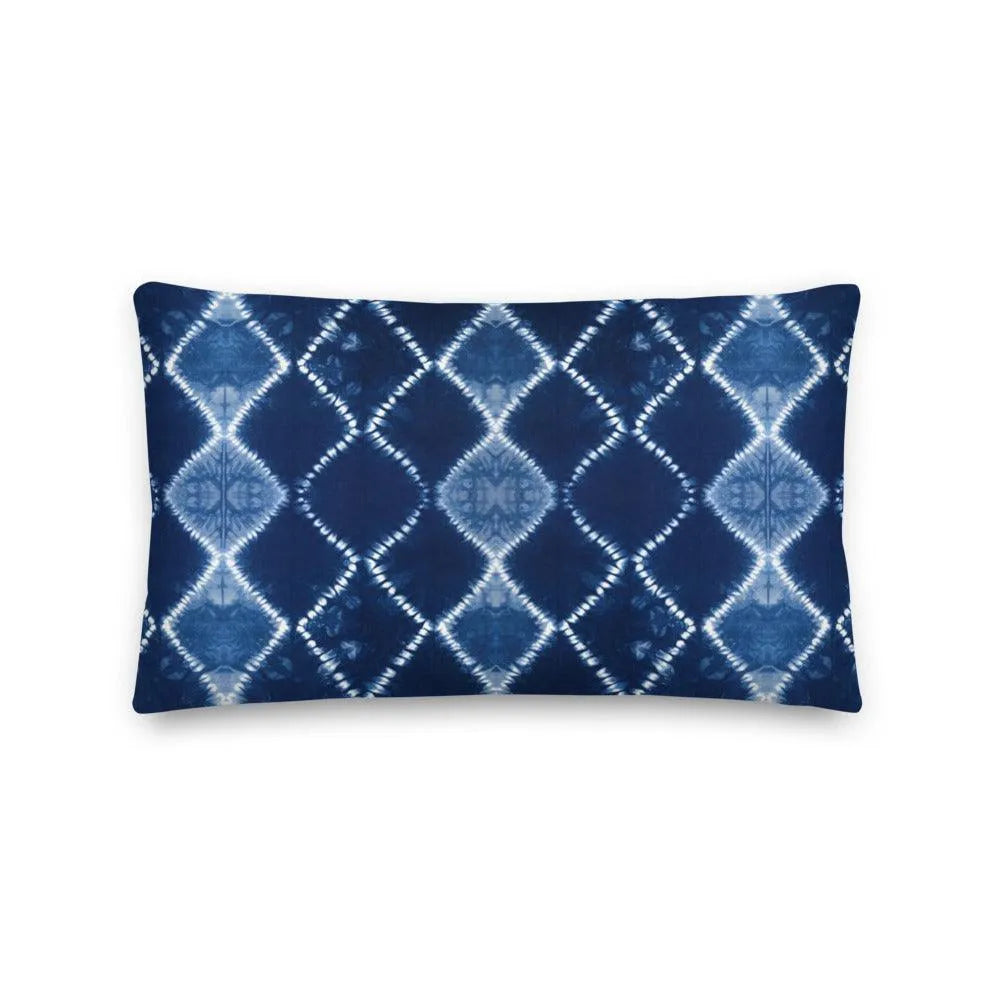 Japanese Shibori Print Pillow & Pillow Cover - The Global Wanderer