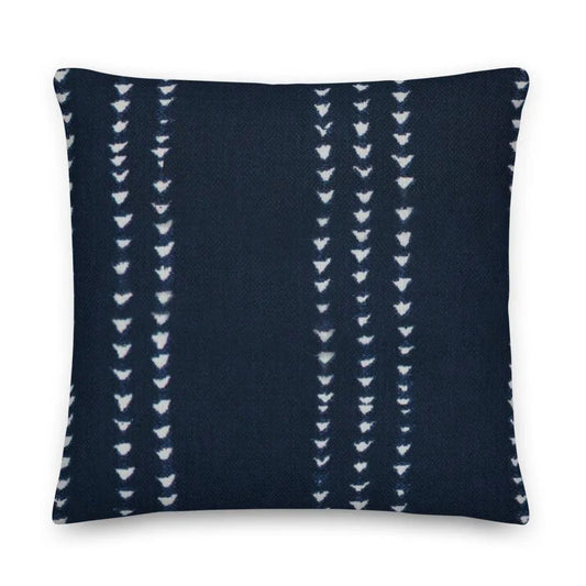 Japanese Shibori Print Pillow & Pillow Cover - The Global Wanderer