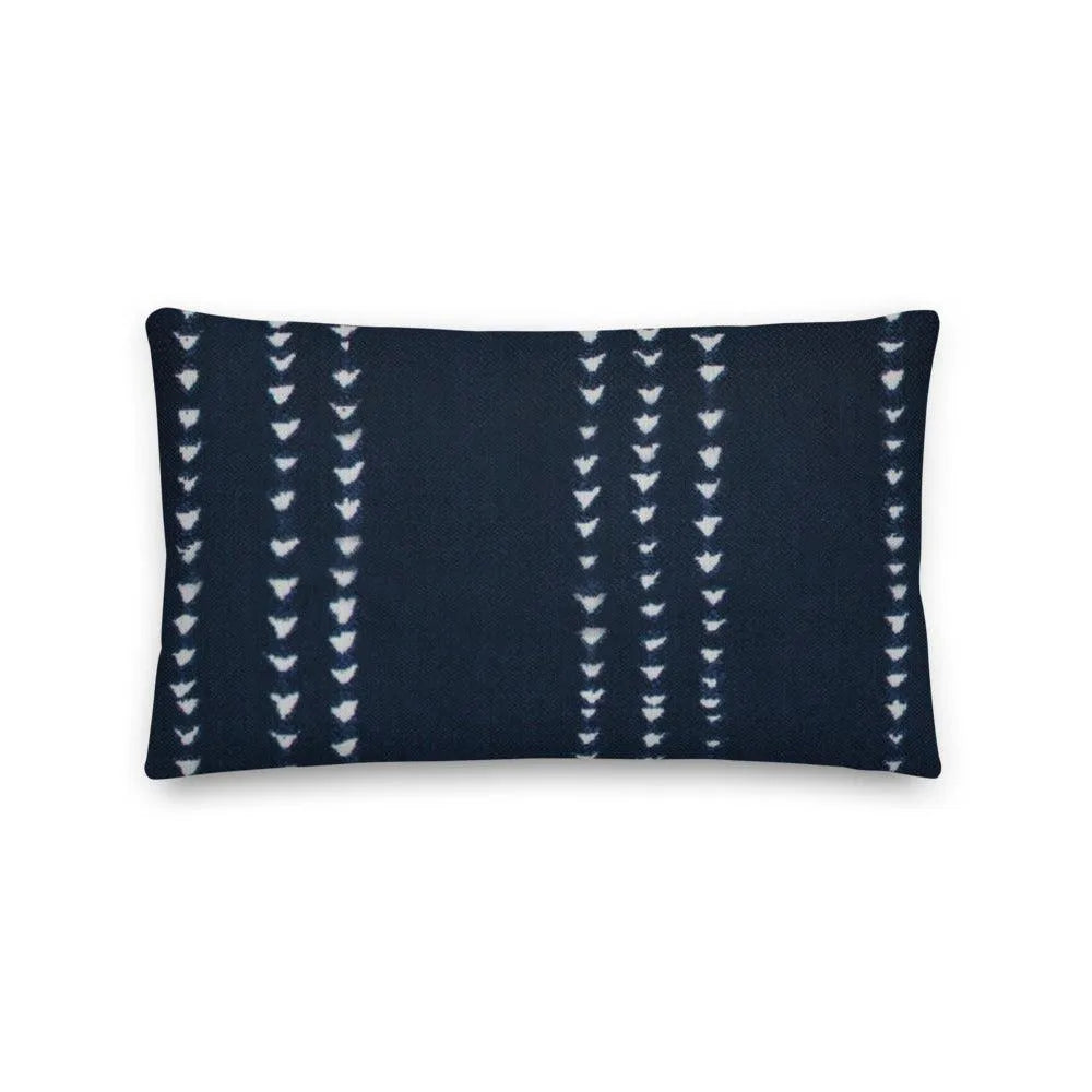 Japanese Shibori Print Pillow & Pillow Cover - The Global Wanderer