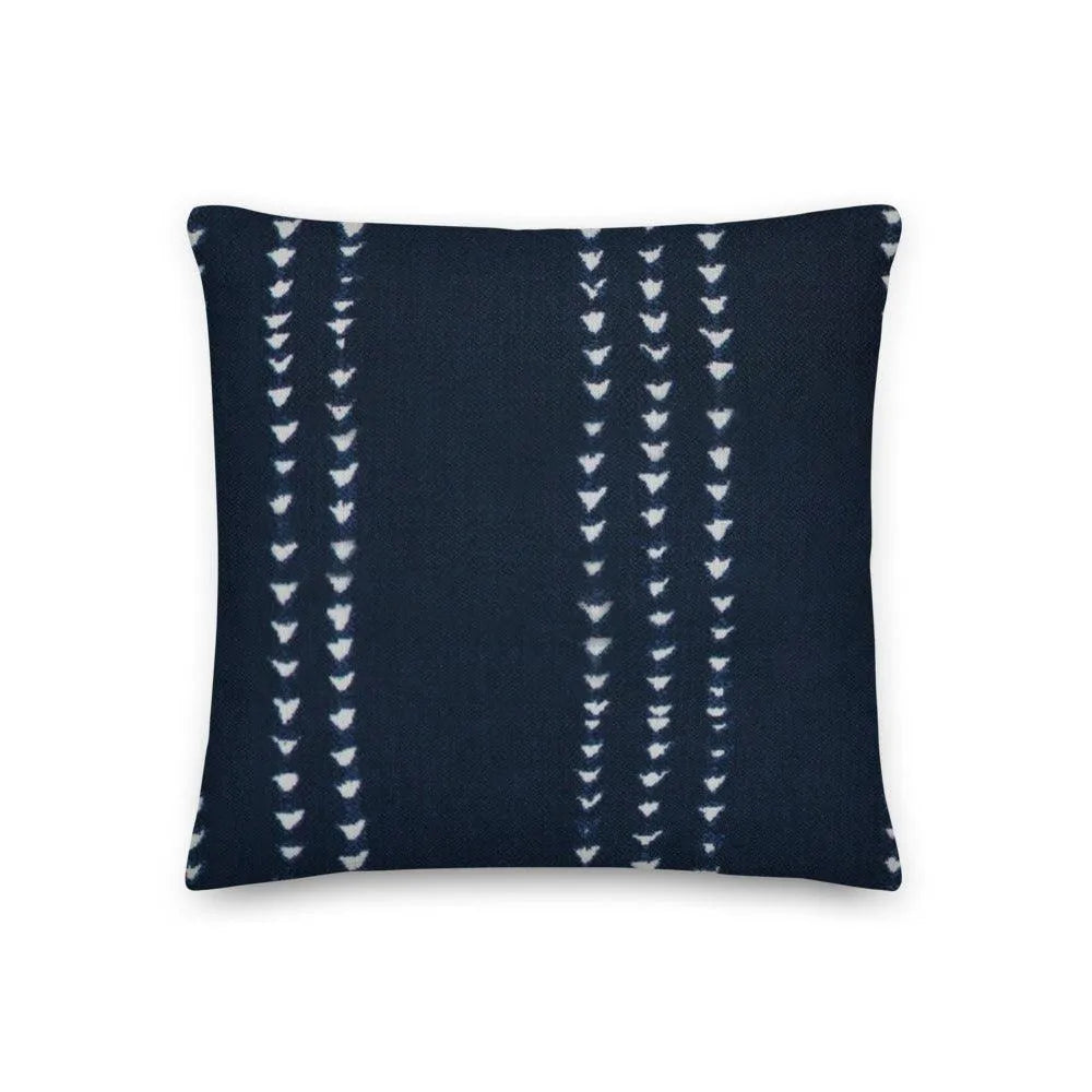 Japanese Shibori Print Pillow & Pillow Cover - The Global Wanderer