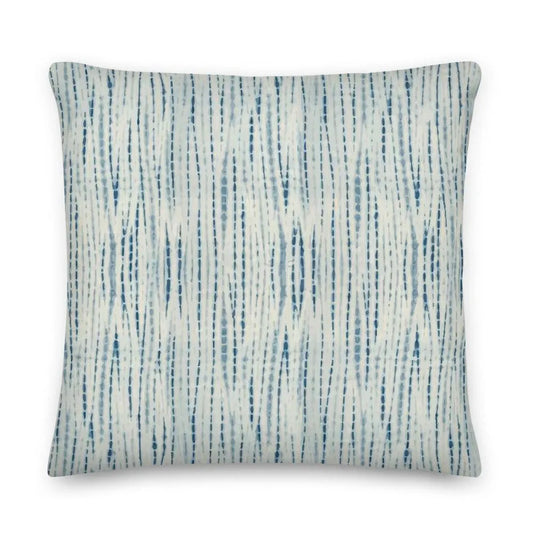 Japanese Shibori Print Pillow & Pillow Cover - The Global Wanderer