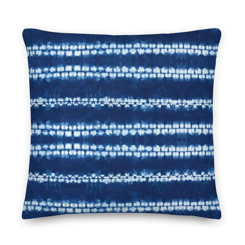 Japanese Shibori Print Pillow & Pillow Cover - The Global Wanderer