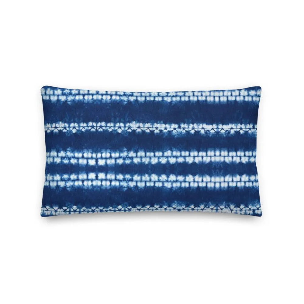 Japanese Shibori Print Pillow & Pillow Cover - The Global Wanderer