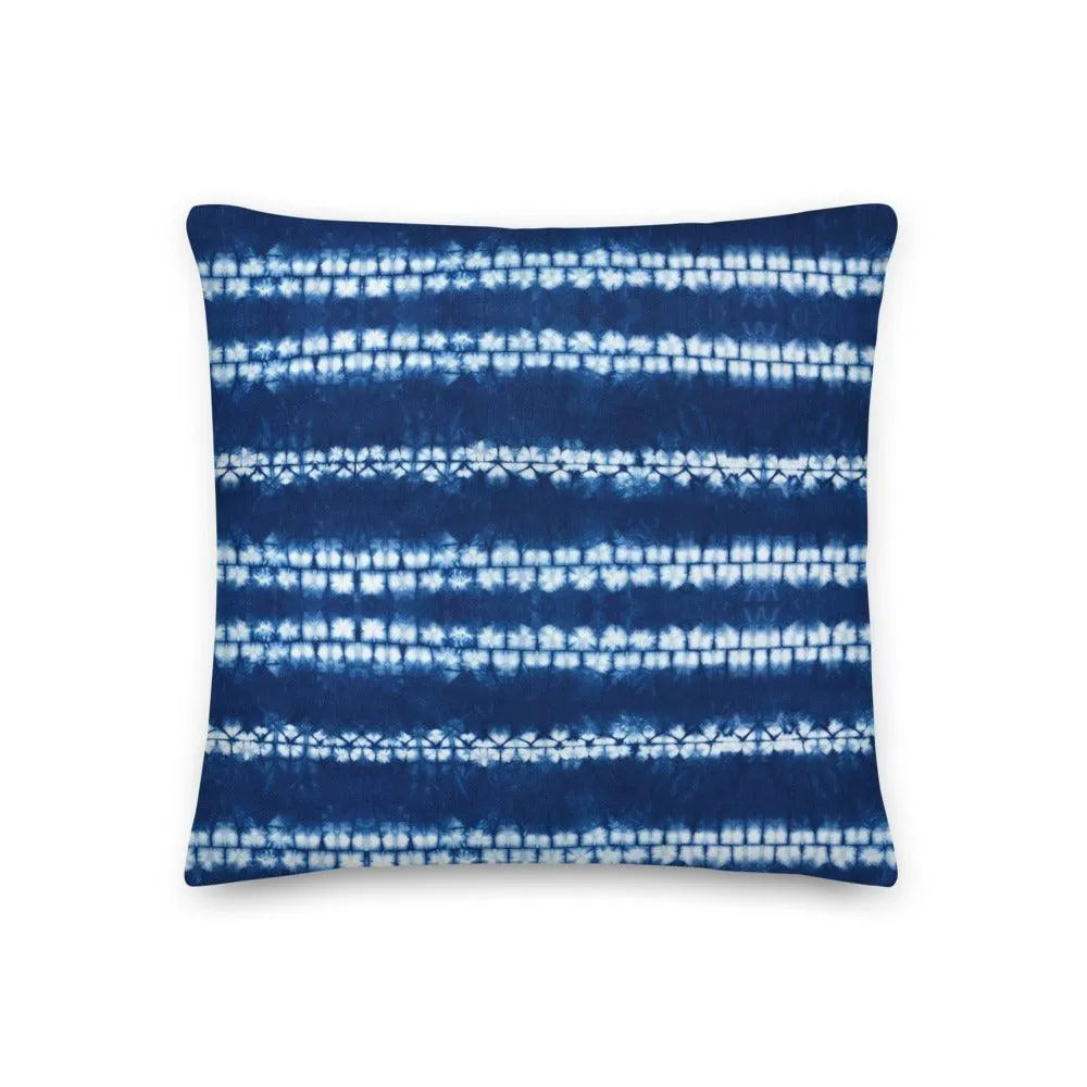 Japanese Shibori Print Pillow & Pillow Cover - The Global Wanderer