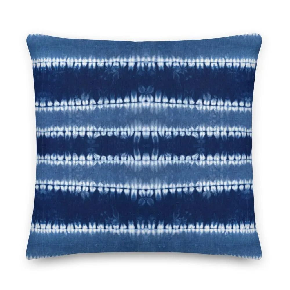 Japanese Shibori Print Pillow & Pillow Cover - The Global Wanderer