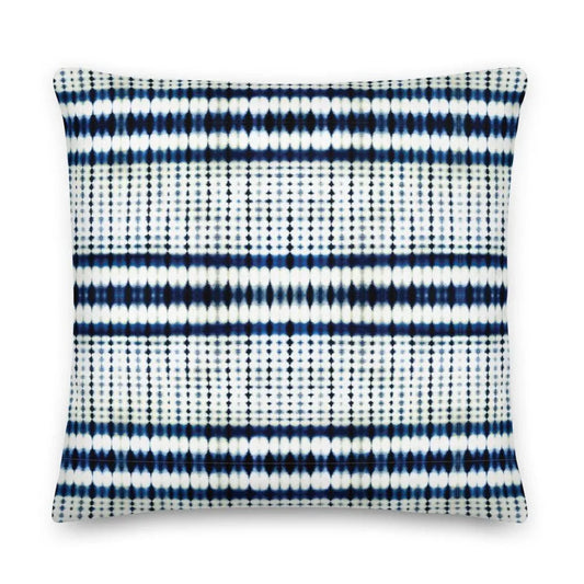 Japanese Shibori Print Pillow & Pillow Cover - The Global Wanderer