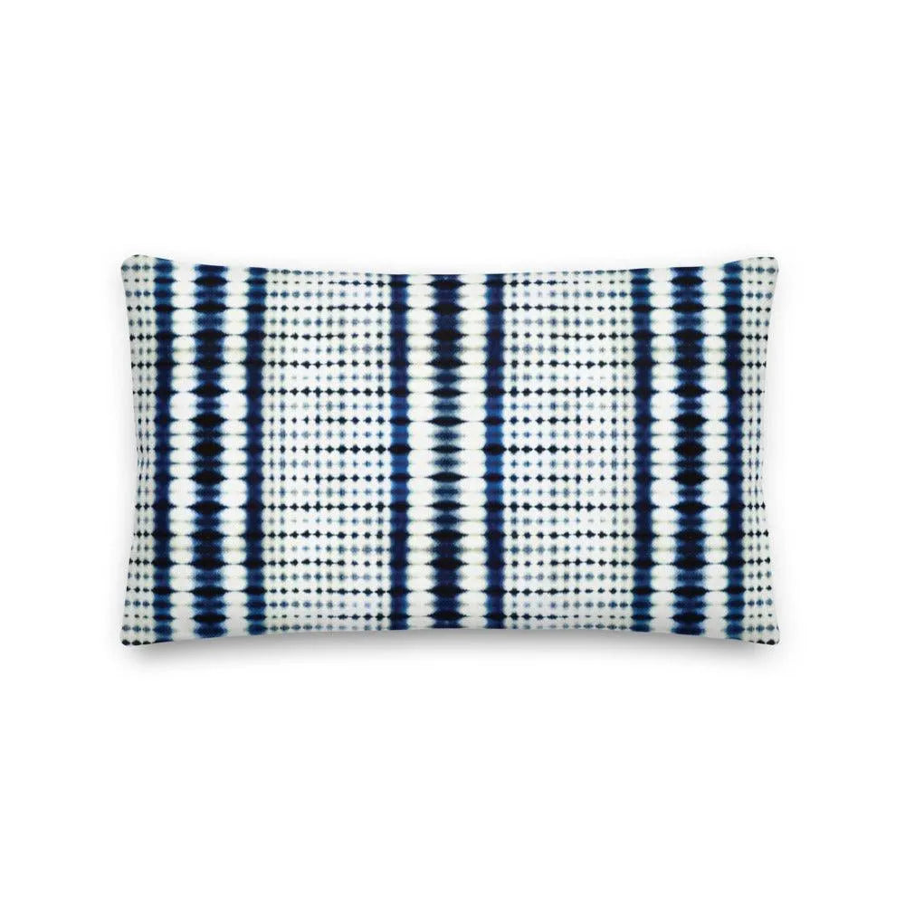 Japanese Shibori Print Pillow & Pillow Cover - The Global Wanderer