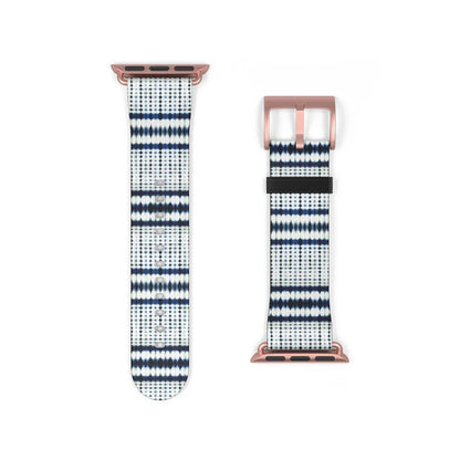 Japanese Shibori Print Watch Band - The Global Wanderer