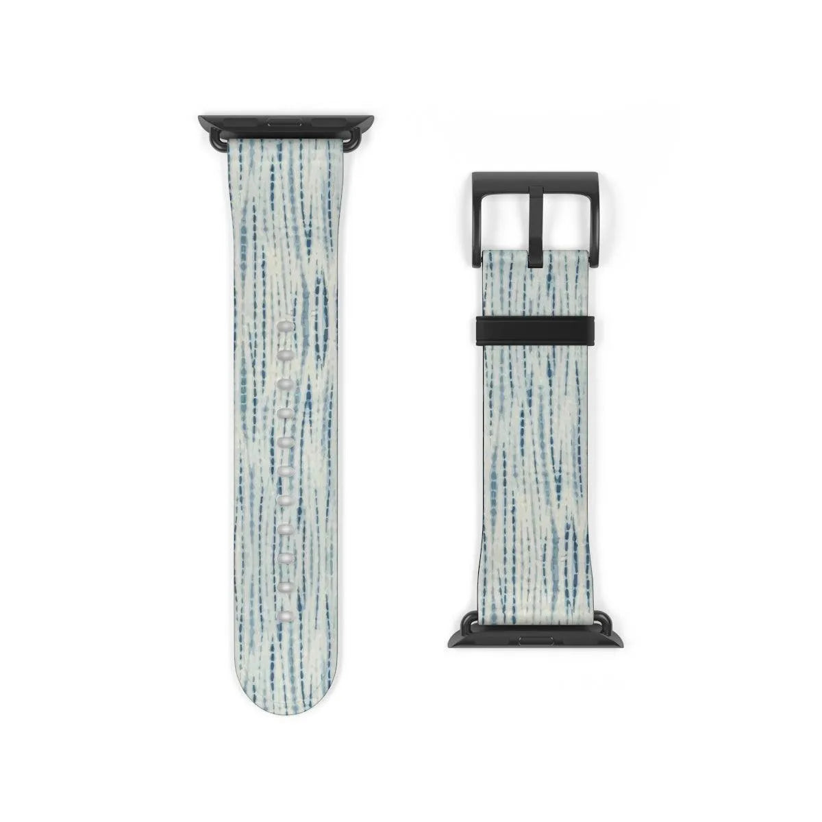 Japanese Shibori Print Watch Band - The Global Wanderer