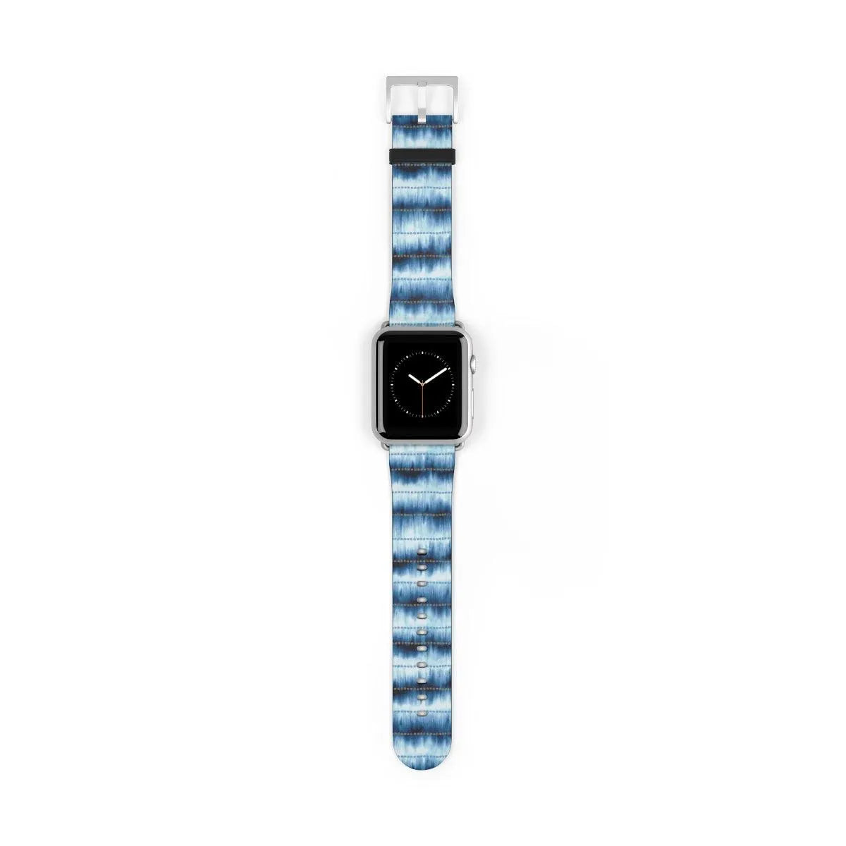 Japanese Shibori Print Watch Band - The Global Wanderer