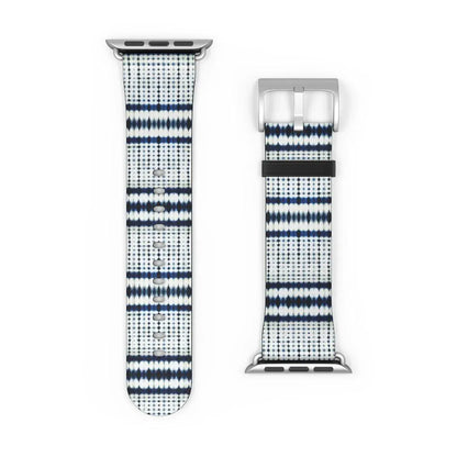 Japanese Shibori Print Watch Band - The Global Wanderer