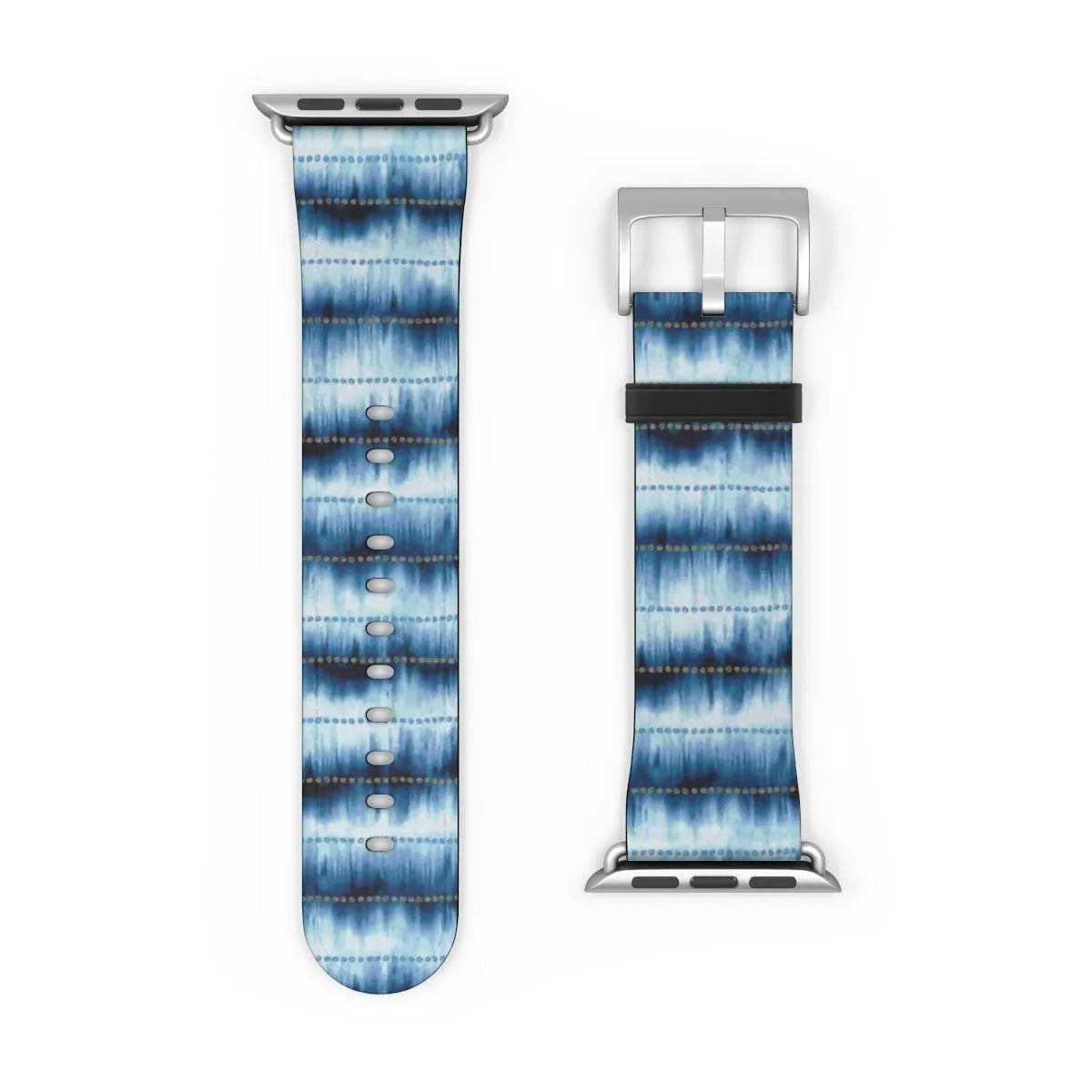 Japanese Shibori Print Watch Band - The Global Wanderer