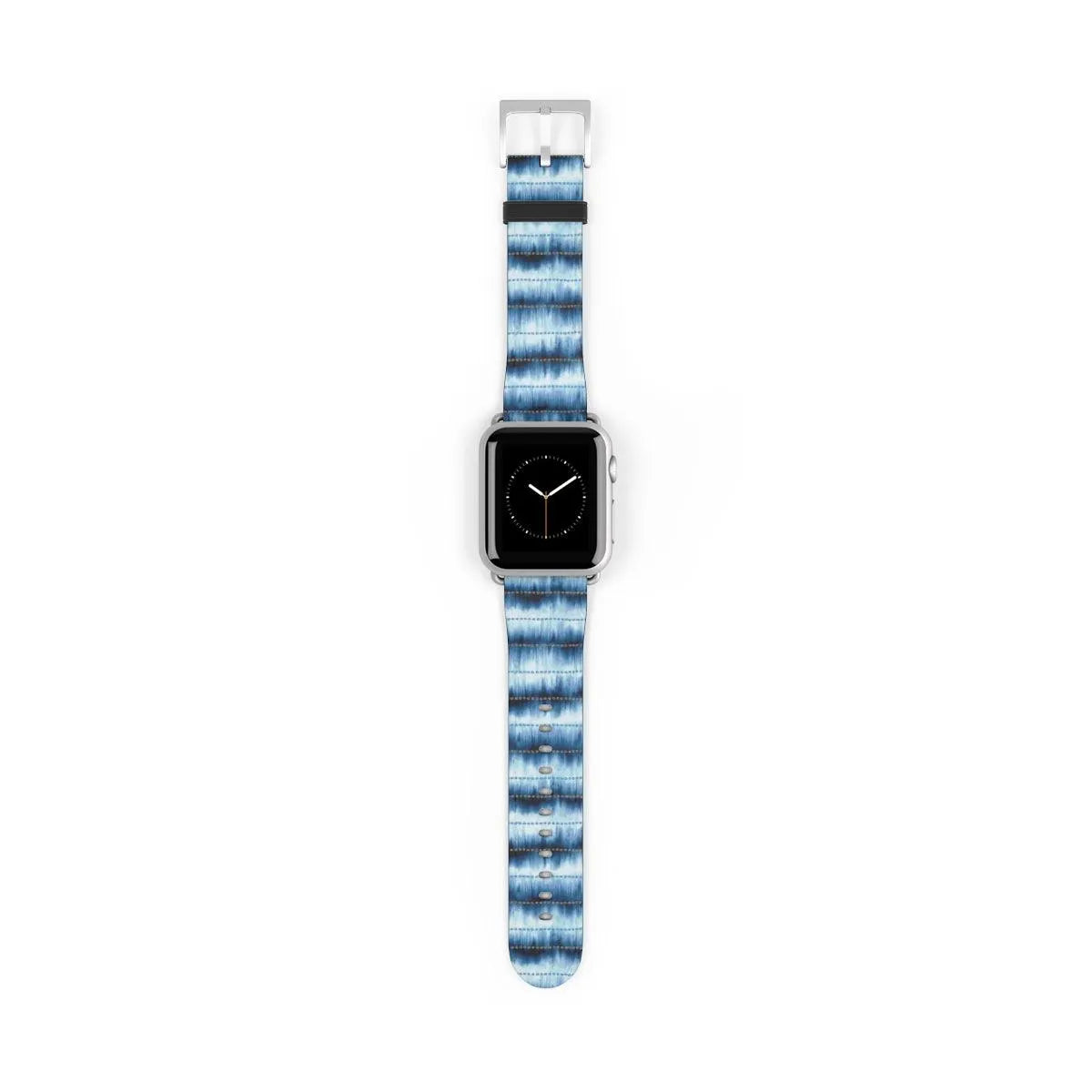 Japanese Shibori Print Watch Band - The Global Wanderer