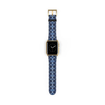 Japanese Shibori Print Watch Band - The Global Wanderer