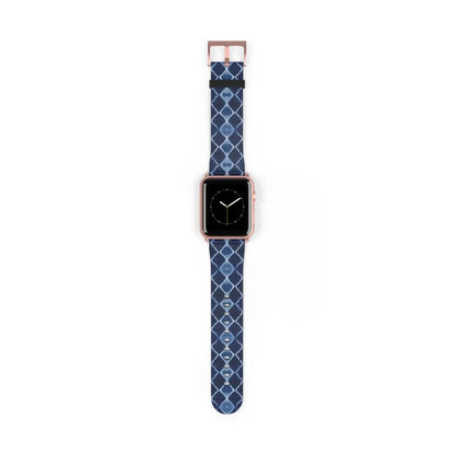 Japanese Shibori Print Watch Band - The Global Wanderer