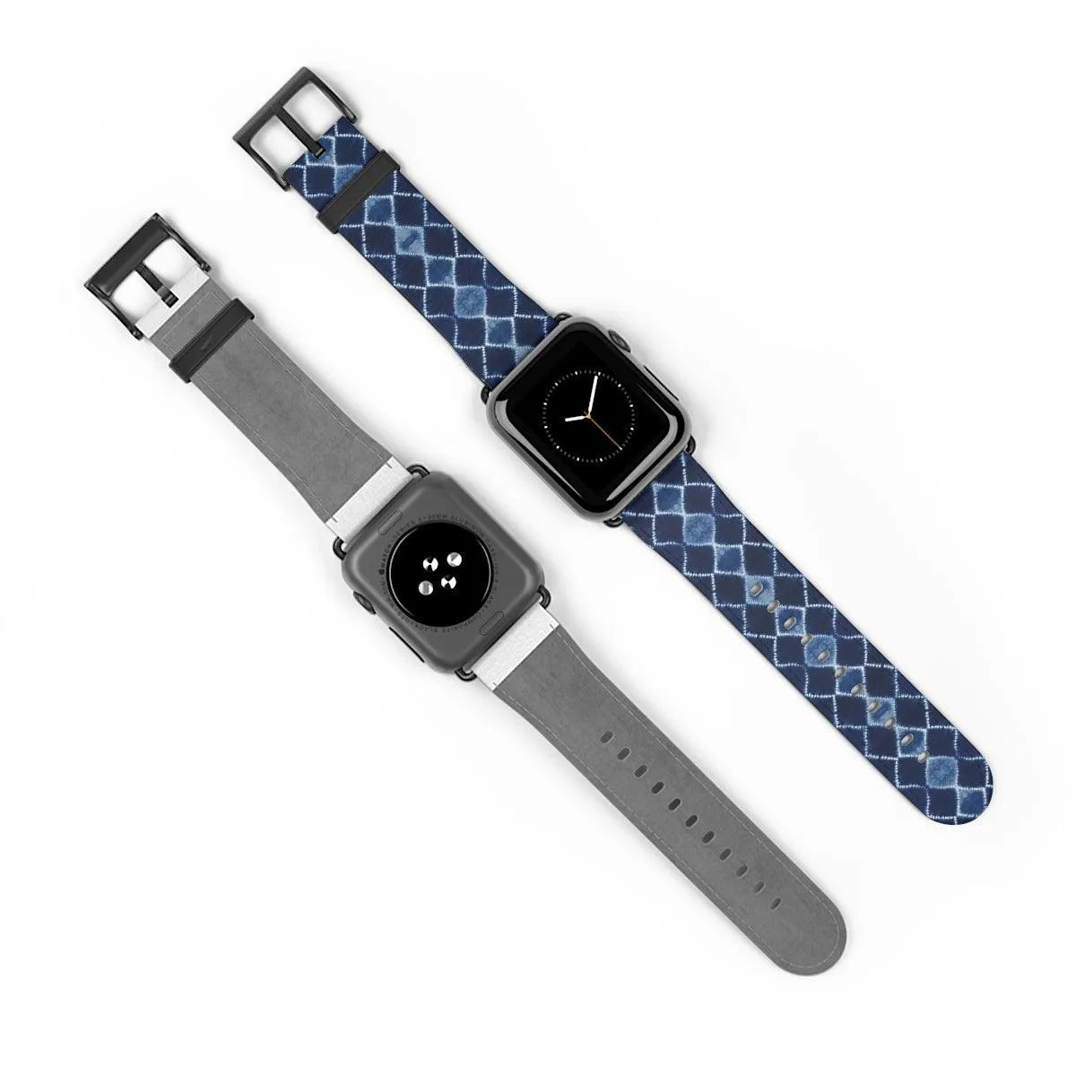 Japanese Shibori Print Watch Band - The Global Wanderer