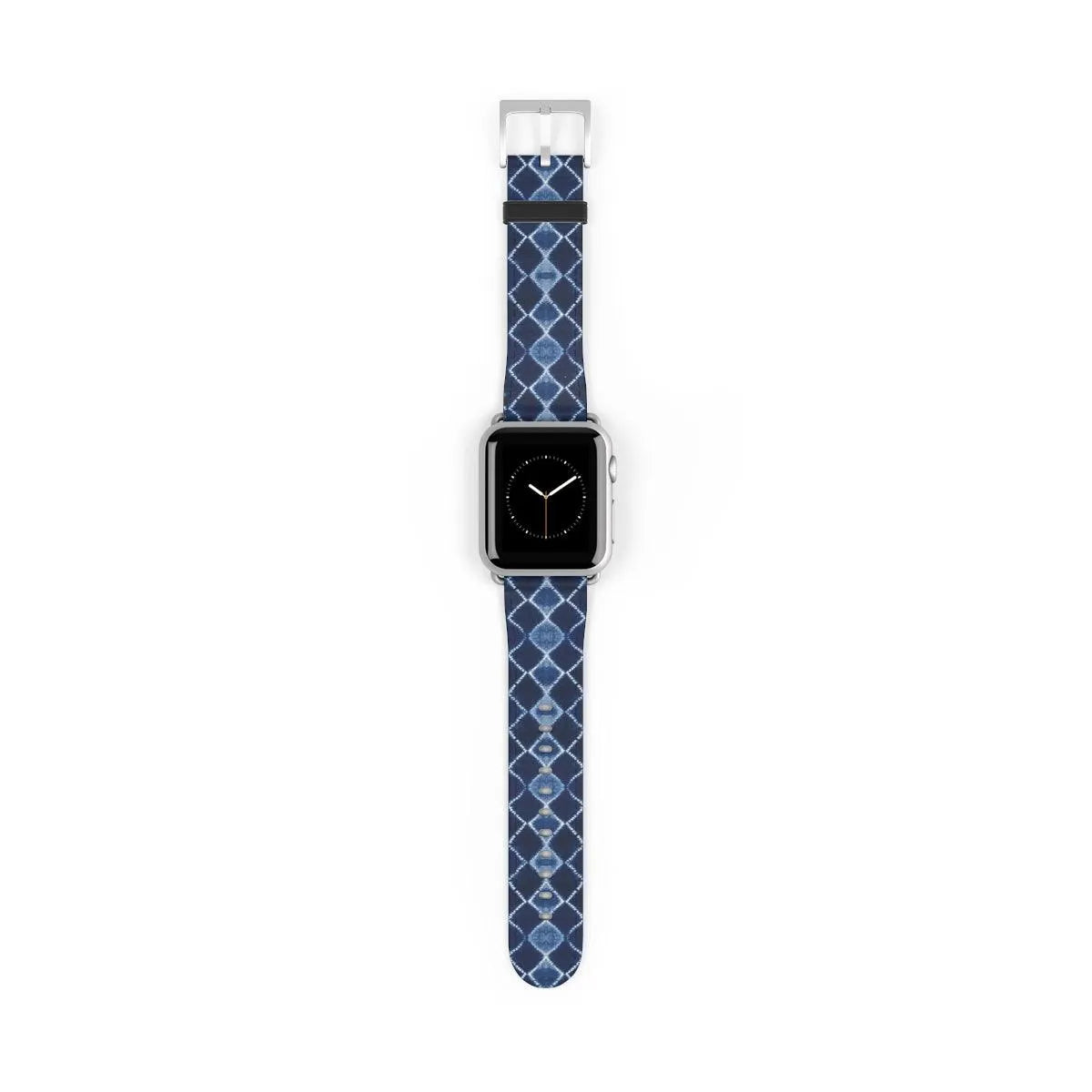 Japanese Shibori Print Watch Band - The Global Wanderer