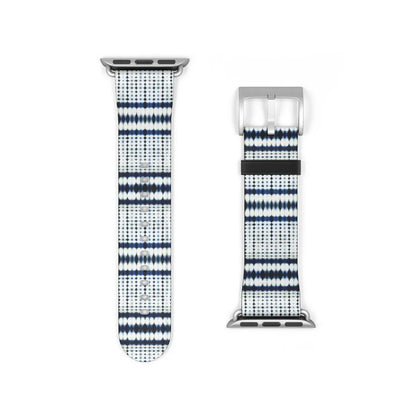 Japanese Shibori Print Watch Band - The Global Wanderer