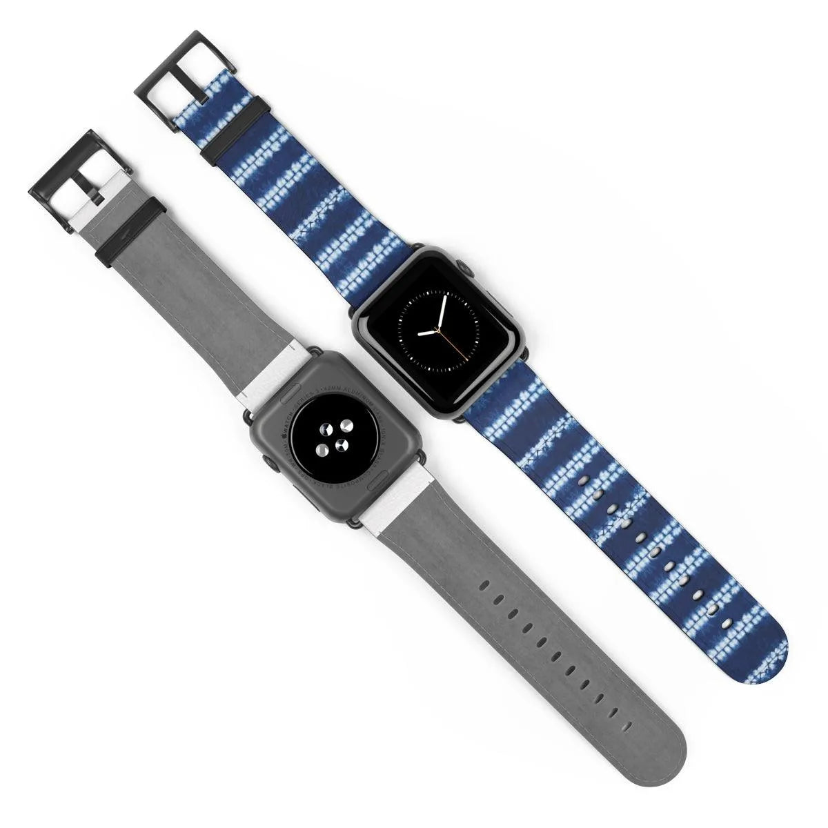 Japanese Shibori Print Watch Band - The Global Wanderer