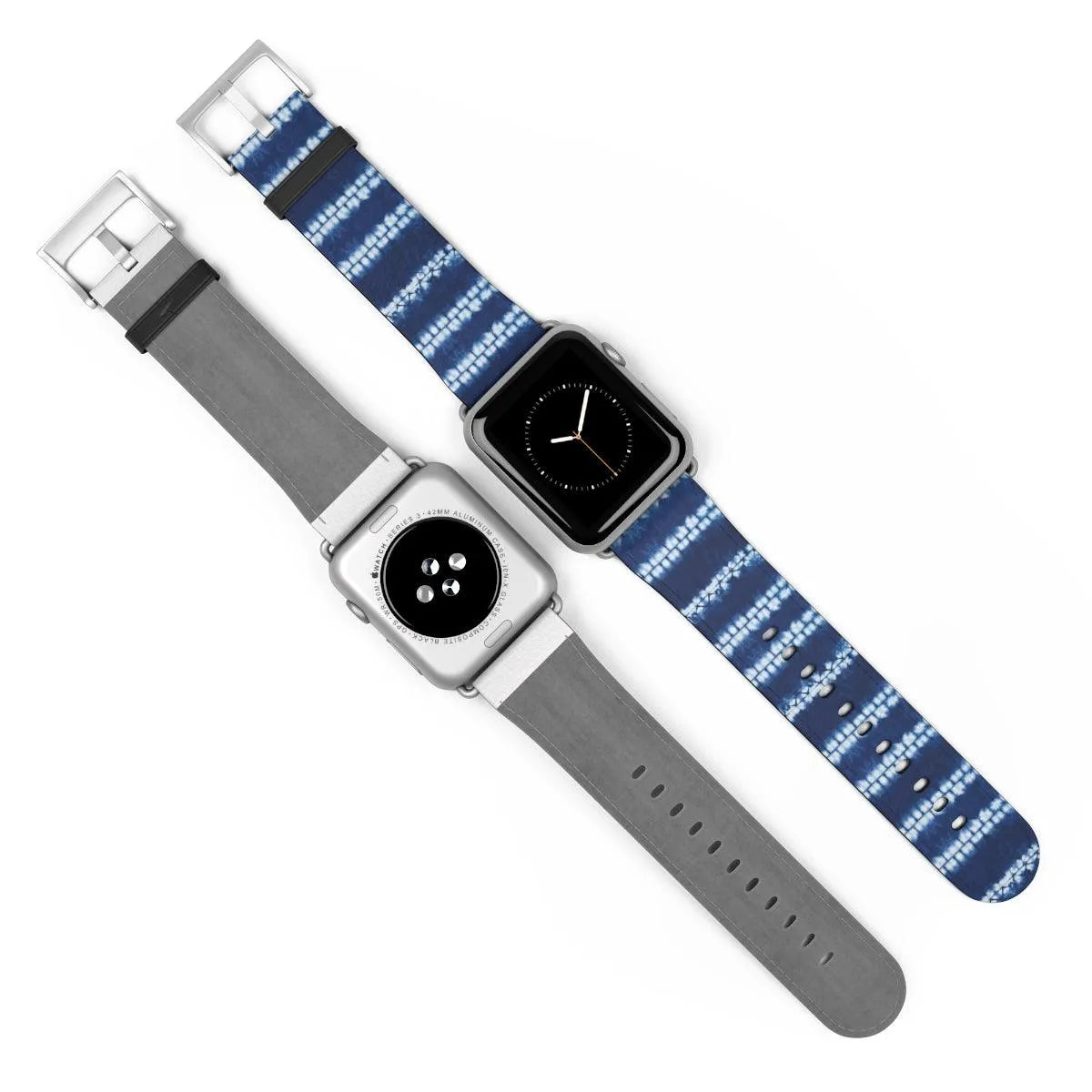 Japanese Shibori Print Watch Band - The Global Wanderer