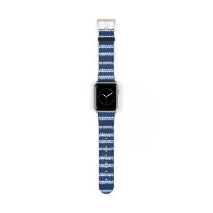 Japanese Shibori Print Watch Band - The Global Wanderer