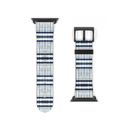 Japanese Shibori Print Watch Band - The Global Wanderer