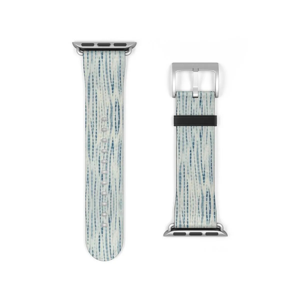 Japanese Shibori Print Watch Band - The Global Wanderer