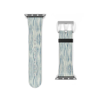 Japanese Shibori Print Watch Band - The Global Wanderer