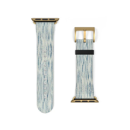 Japanese Shibori Print Watch Band - The Global Wanderer