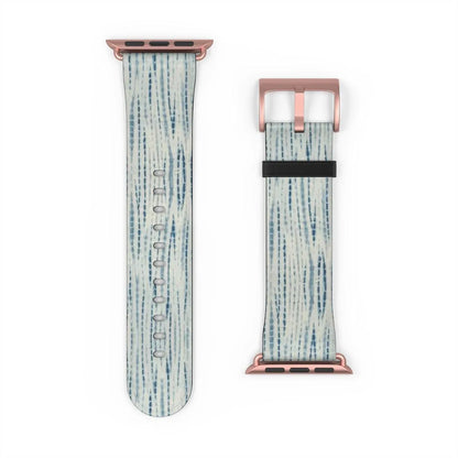 Japanese Shibori Print Watch Band - The Global Wanderer