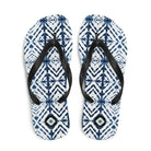 Kanazawa Silk Shibori Flip Flops - The Global Wanderer