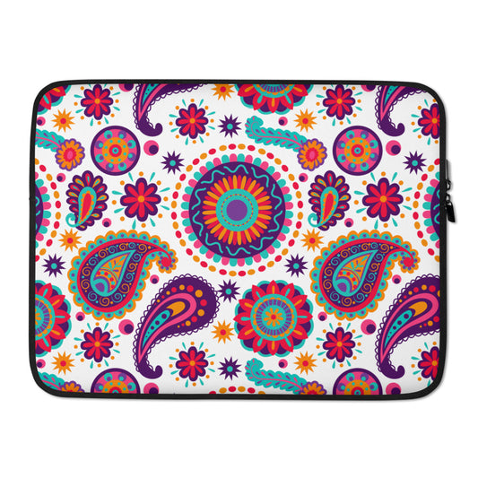 Indian Paisley Laptop Case - The Global Wanderer