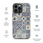 Lisboa Branco Tile iPhone Case - The Global Wanderer