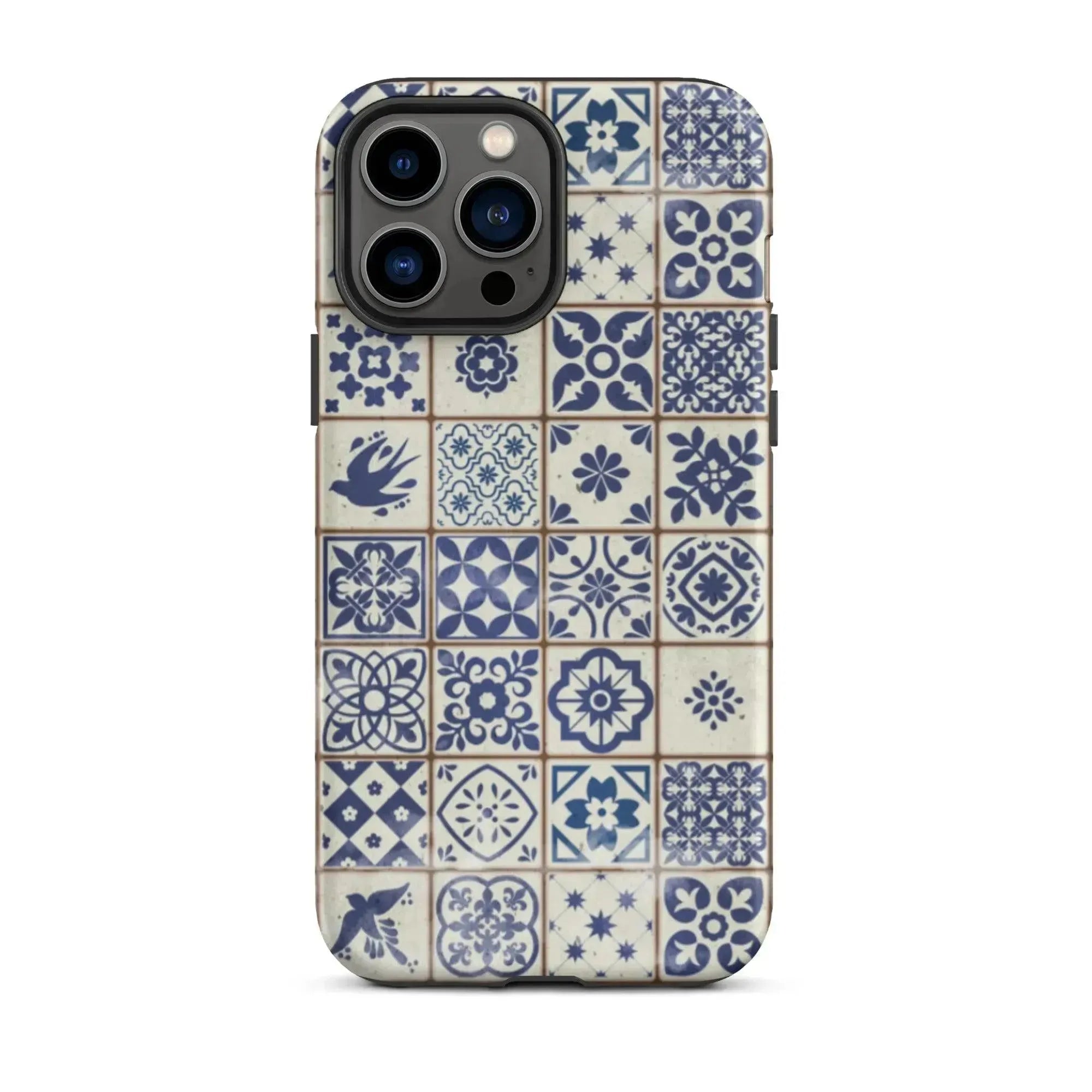 Portuguese Tile Tough MagSafe iPhone® Case - The Global Wanderer