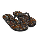 Malian Mud Cloth Flip Flops - The Global Wanderer