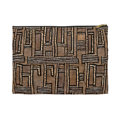 Malian Mud Cloth Print Pouch - The Global Wanderer