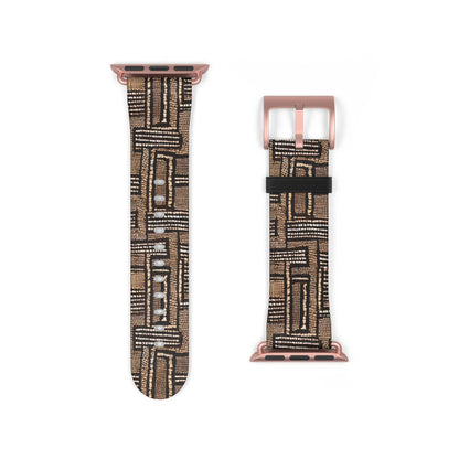 Malian Mud Cloth Watch Band - The Global Wanderer