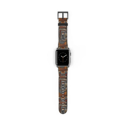 Malian Mud Cloth Watch Band - The Global Wanderer