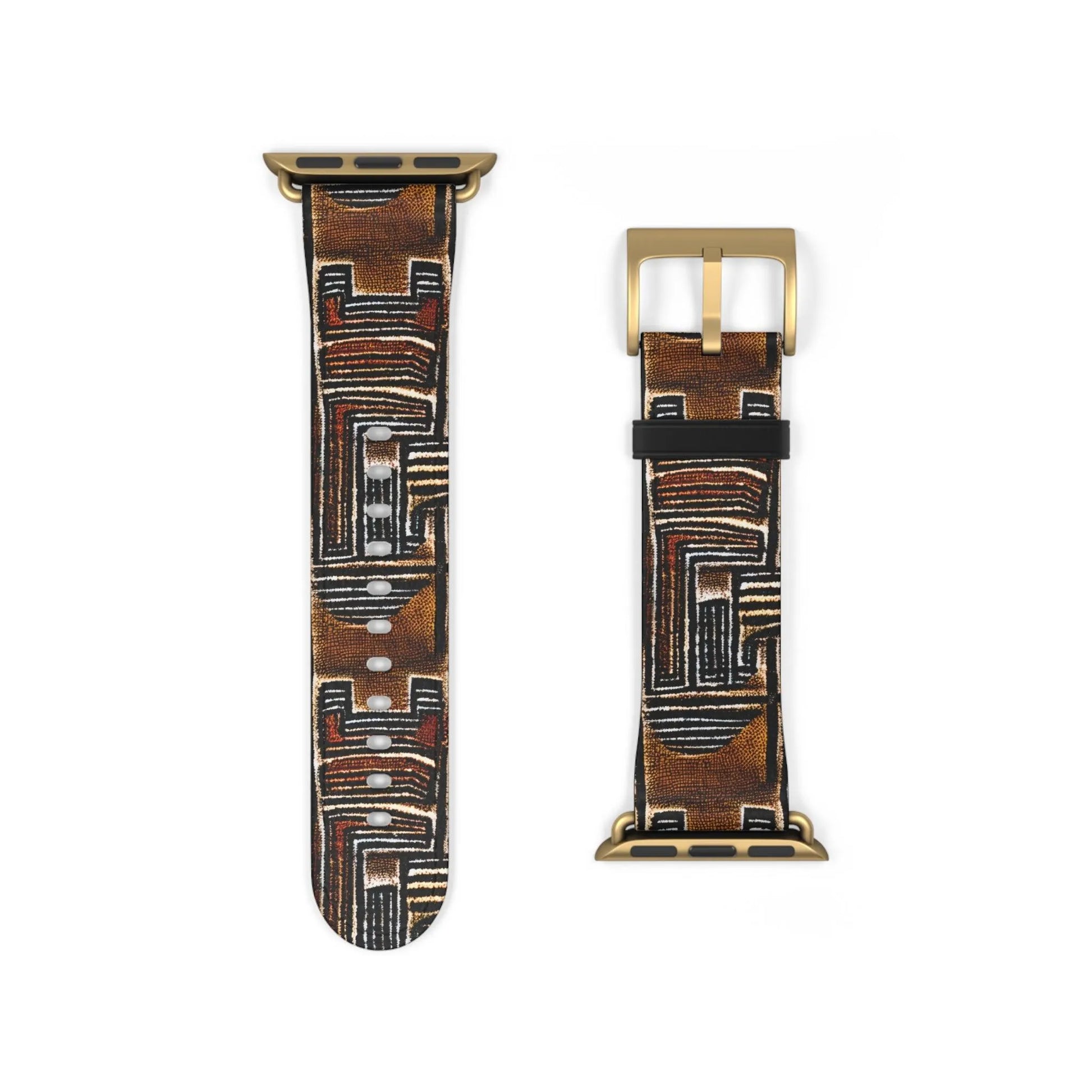 Malian Mud Cloth Watch Band - The Global Wanderer