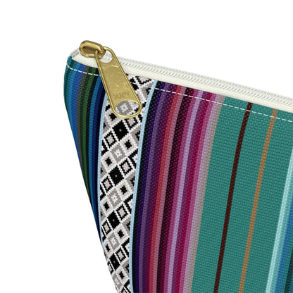 Mexican Aztec Print Pouch - The Global Wanderer