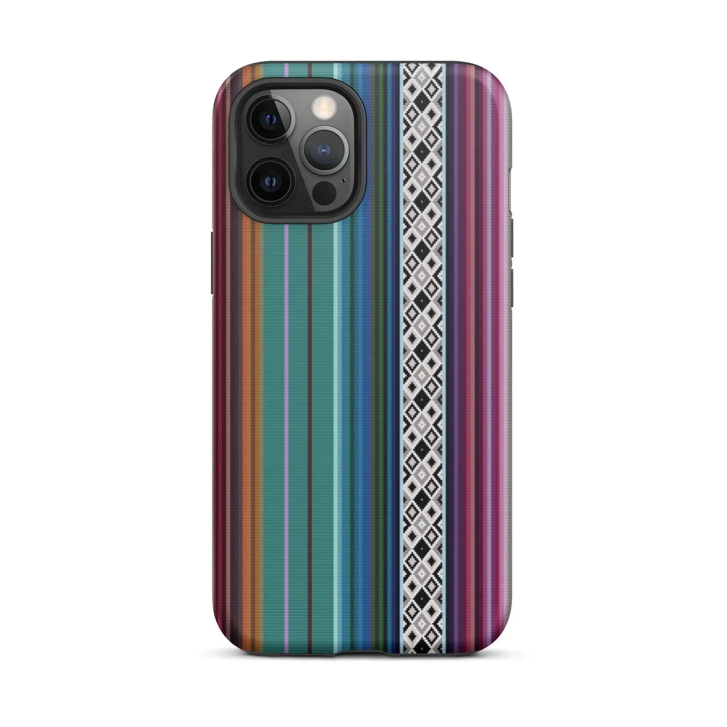 Mexican Aztec Tough MagSafe iPhone case - The Global Wanderer