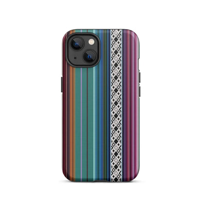 Mexican Aztec Tough MagSafe iPhone case - The Global Wanderer