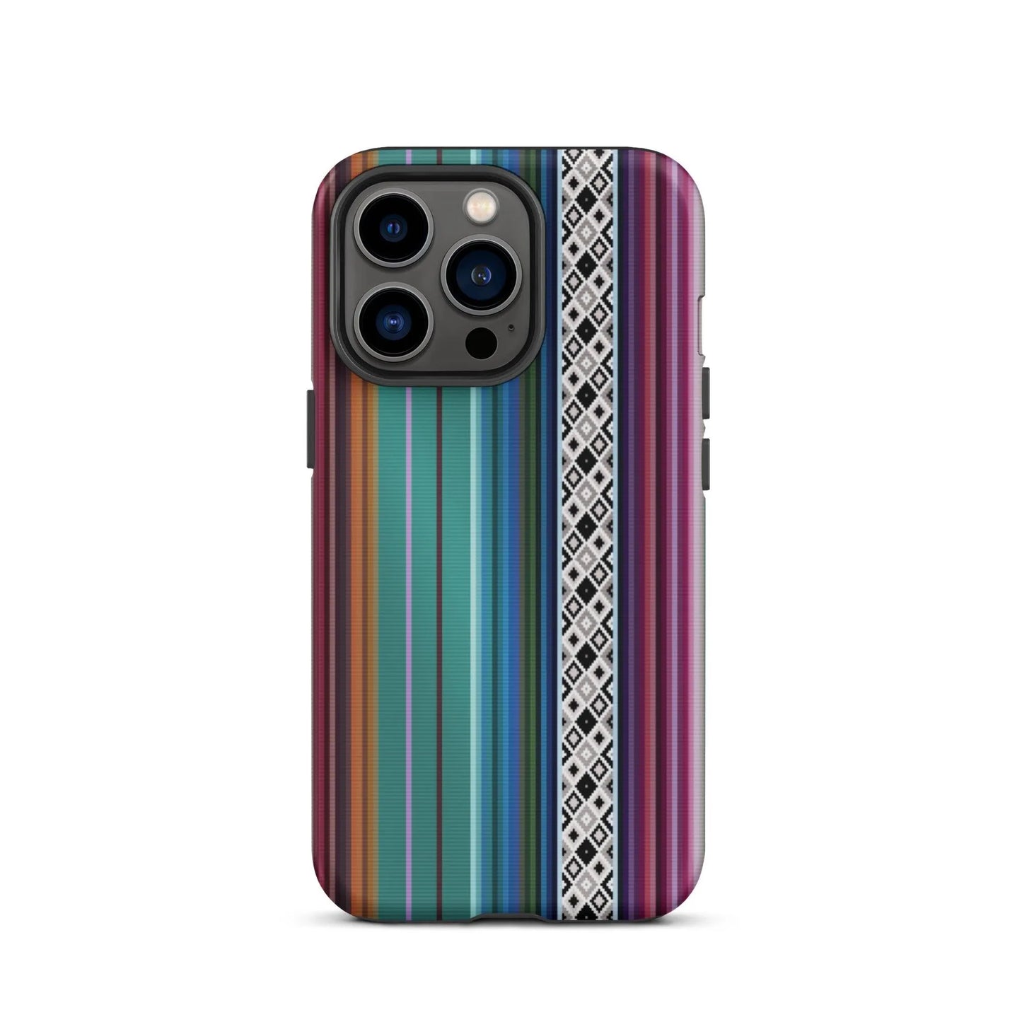 Mexican Aztec Tough MagSafe iPhone case - The Global Wanderer