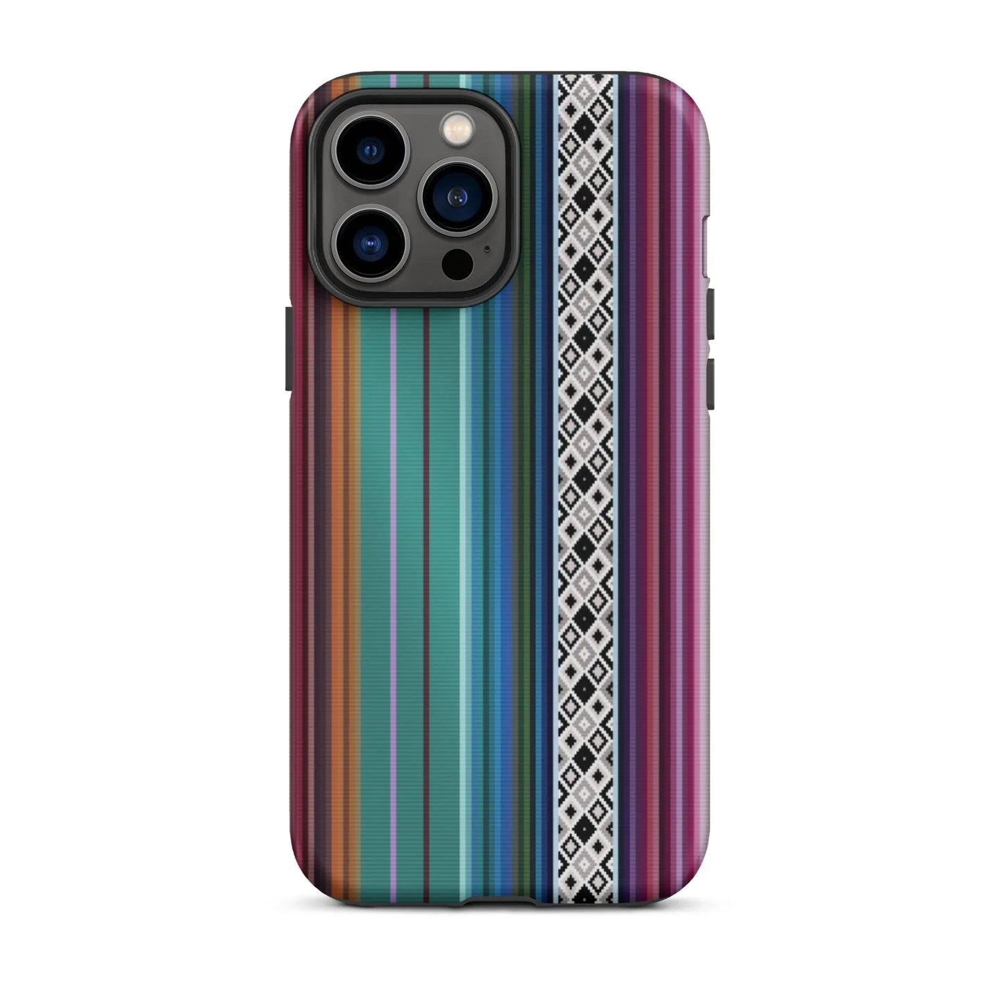 Mexican Aztec Tough MagSafe iPhone case - The Global Wanderer