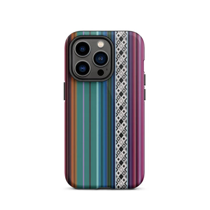 Mexican Aztec Tough MagSafe iPhone case - The Global Wanderer