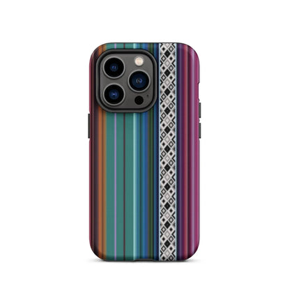 Mexican Aztec Tough MagSafe iPhone case - The Global Wanderer