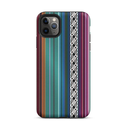 Mexican Aztec Tough MagSafe iPhone case - The Global Wanderer