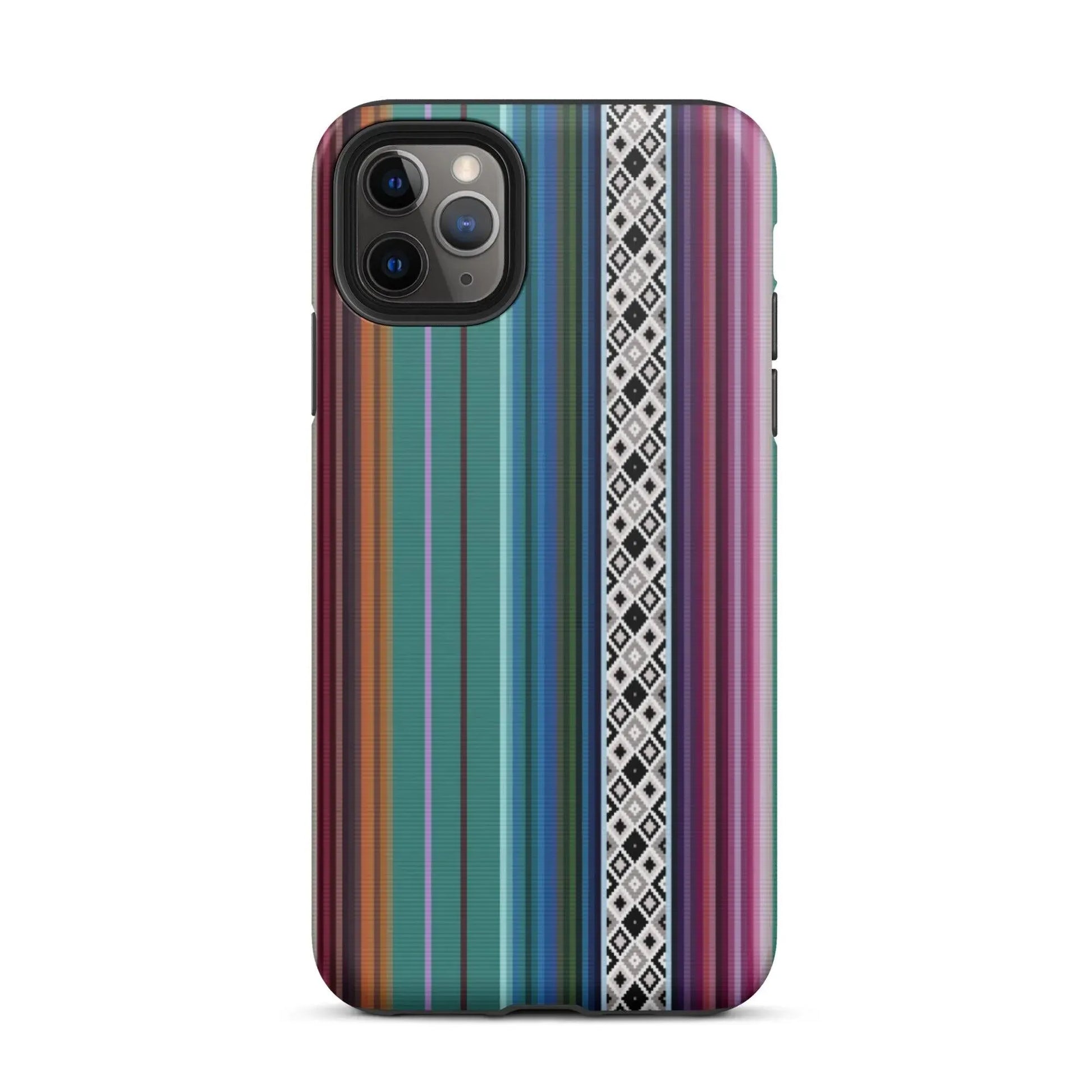 Mexican Aztec Tough MagSafe iPhone case - The Global Wanderer